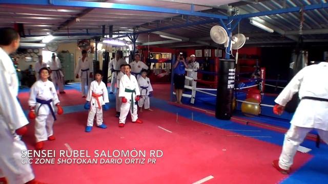 CiC Zone  Shotokan 6  Seminario Karate DO Modalidad Olímpica Presentado En PR  Sensei Dario Ortiz