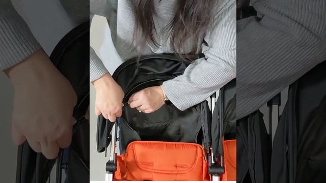How To Install The Canopy On Your KooperX2 Lightweight Compact Double Stroller With Trays