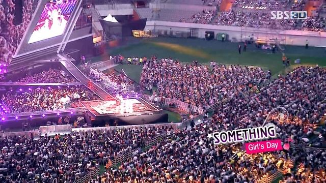 Expectation Something. SBS3D (140607 Girl's Day Dream Concert) TV