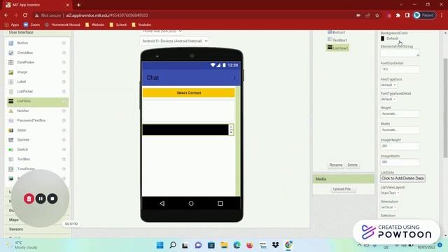 How To Make Chat App | Design | Mit App Inventor