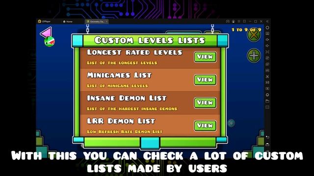 Geometry Dash Android Mod Menu V0.6