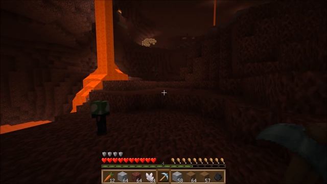 Minecraft V.1.10.2 - Как найти Замок в АДу ? #21