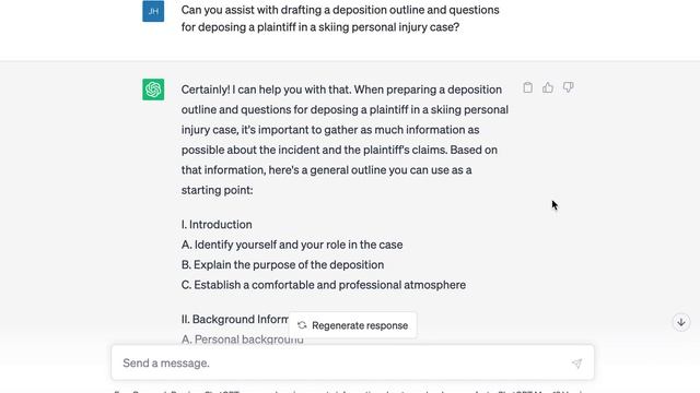 Chat GPT - Will Demo