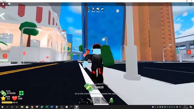 Ограбление поезда ROBLOX
