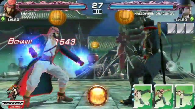 🌟🌟🌟🌟 Halloween Dragunov Boss Event | TEKKEN MOBILE | TEKKEN UNLIMITED