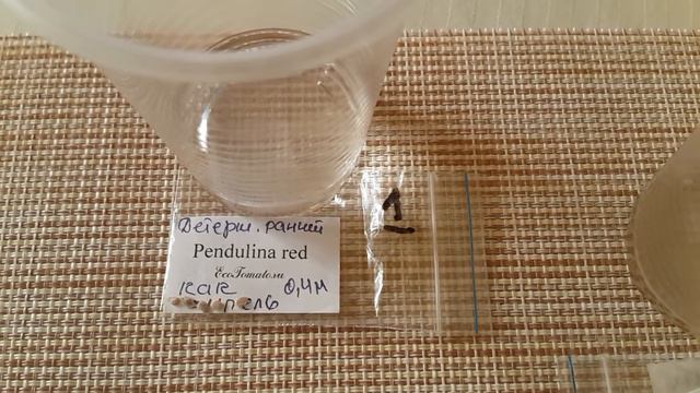 Понеслось)))Замачиваю семена первых томатов.