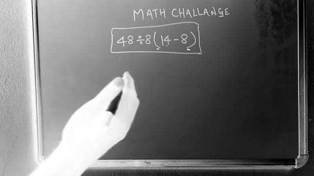 48÷8(14-8) =? Mathematician Explain The Correct Answer          by mathmint