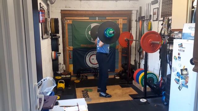 Power Variation (Sn): Pause Power Split Snatch & Split Snatch Balance @ 33 Kg
