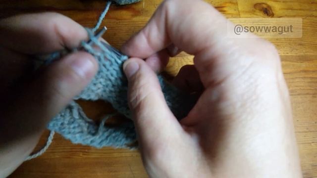 Укороченные ряды в круговом вязании