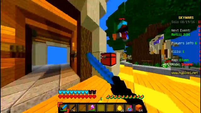 PVP МОНТАЖ ОТ НИКИТЫ #1 SkyWars [Hypixel]
