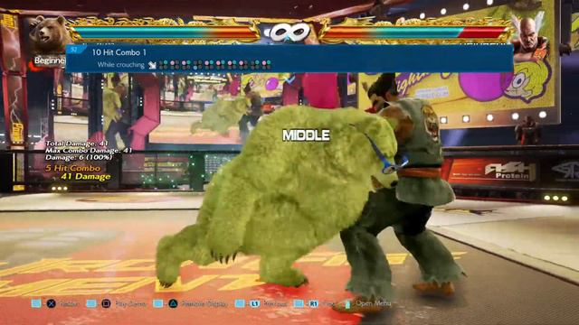 Kuma 10 Hit Combo - TEKKEN 7