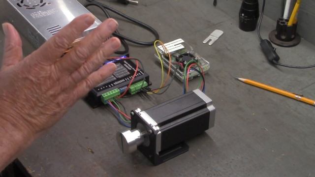 Controlling Large Stepper Motor With Raspberry Pi