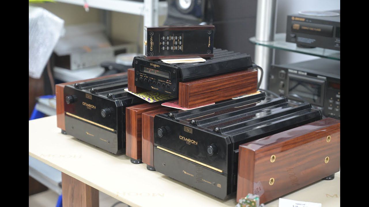 Nakamichi Dragon CD / Dragon DAC / Dragon PS - Студия VitageAudio