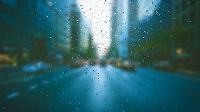 Звуки дождя для сна слушать. Ливень.