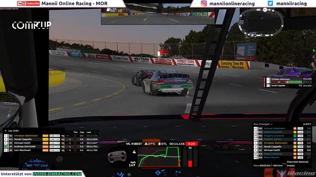 IRacing: [Wreckfest] Lanier Speedway - ARCA Chevrolet Impala - Fixed - Oval - Let´s Play - Deutsch