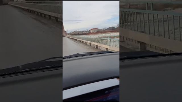 29 декабря 2023 г.Проезжаем Мечеть и речку Басс.We Pass The Mosque And The Bass River