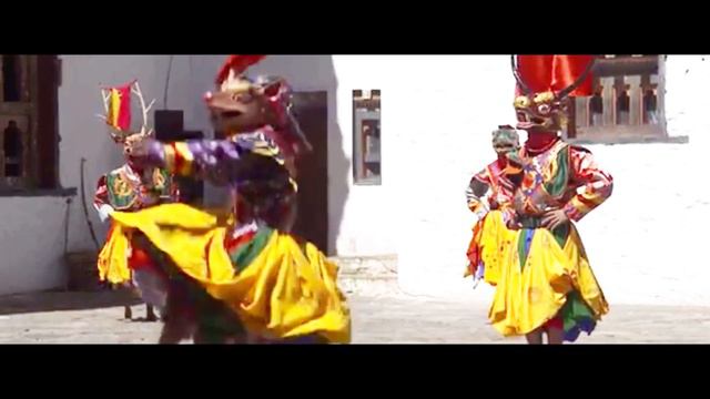 Raksha Mangcham | Tshechu | Cham Or Mask Dance | Wangdue Tshechu