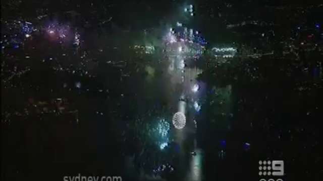 Сидней фейерверк 2013 в канун Нового года