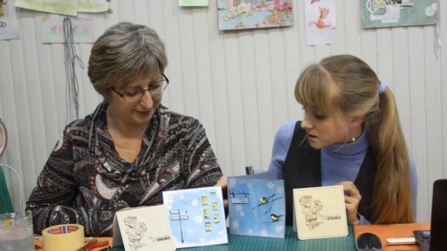 Декабрь 16, 2011 открытка с объемным элементом.wmv