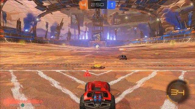 ROCKET LEAGUE - ARENA TERRA ABANDONADA COM SINX