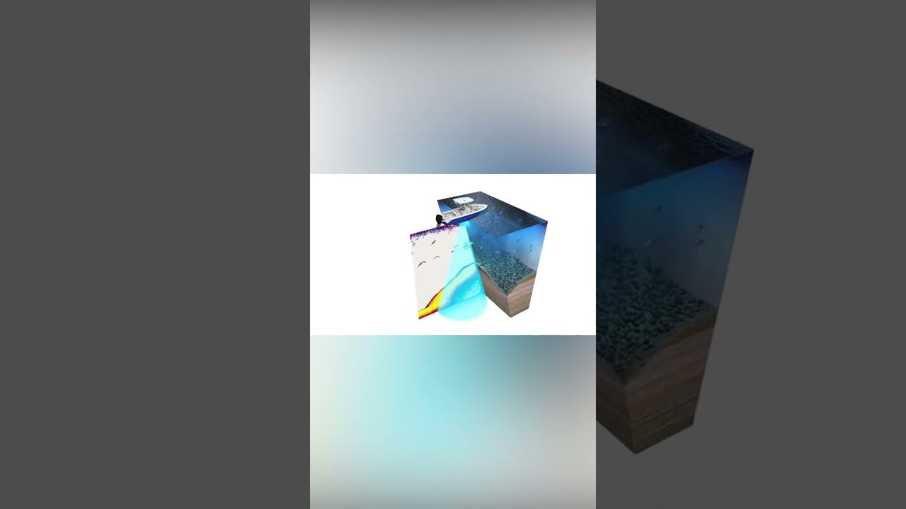 Lowrance / Принцип работы эхолота - 3D визуализация