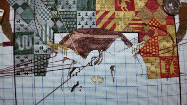 Wizard Game Mandala Part 36 Cross Stitch Time Lapse