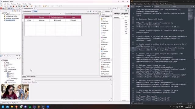 Spring Boot 3 (Api Rest) + JasperReports (Exporta A Pdf Y Xls)