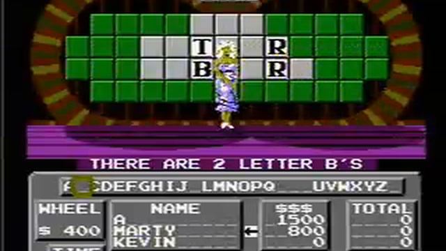 Wheel Of Fortune: Junior Edition - NES Gameplay