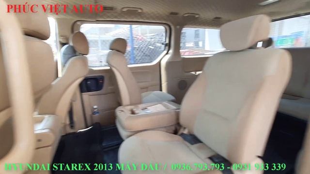 Xe 9 Chỗ Máy Dầu Cũ Hyundai Starex 2013 Giá Rẻ | Phúc Việt ô Tô Cũ Bình Dương
