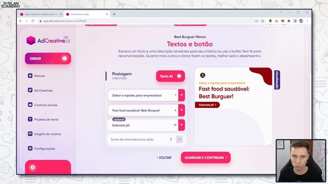 ? INCRÍVEL | Use A Inteligência Artificial Para Criar Posts E Criativos! AdCreative