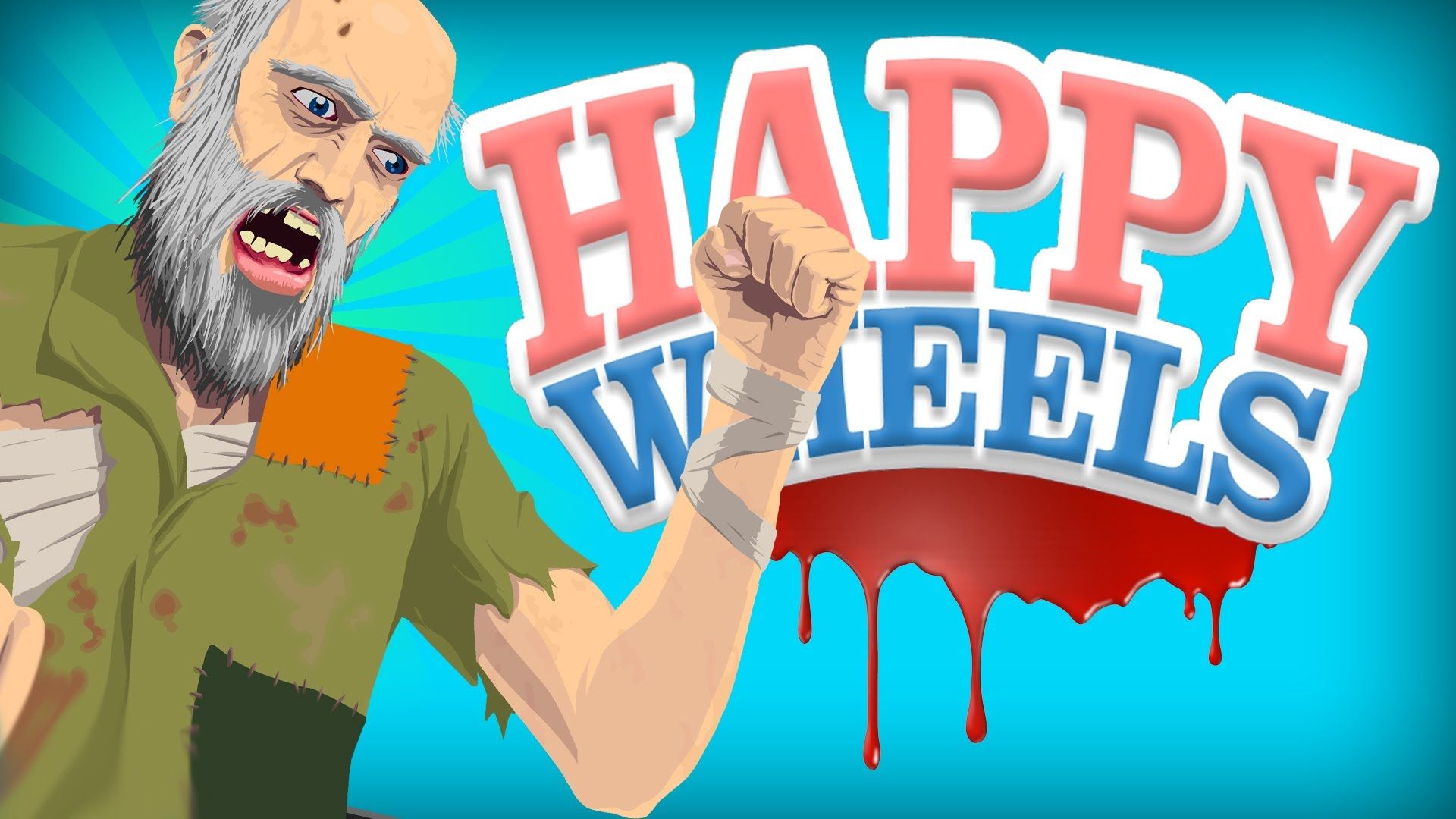 НОВИЧОК В КОЛЕСАХ - Happy Wheels #1