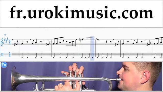 Comment Jouer De La Trompette The Pink Panther - Theme Song Tab Tablature Partie#2 Um-i829