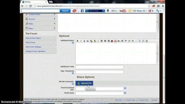 How To Upload Your Maps On Planet Minecraft