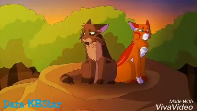 [Warriors Cats] | Коты Воители | Белка и Ежевика | Я всегда буду с тобой