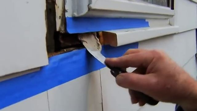 How To Repair Dry Rot In A Window Sill