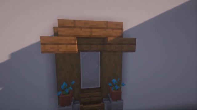 НЕОБЫЧНАЯ ДЕКОРАЦИЯ ОКОН В МАЙНКРАФТ | MINECRAFT DESIGN