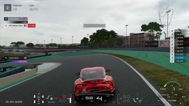 Gran Turismo Sport - GR Supra GT Cup (2020 Season Round 5): Toyota Supra '20