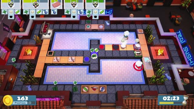 Overcooked! 2 #4 - Español PS Now HD Coop Norwii - Mundo 4 (3 Estrellas)