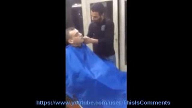 Прикол в парикмахерской