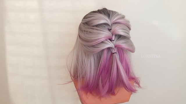 Топ 5. Простые Прически на Короткие Волосы. Short hairstyles/Peinados para cabello corto