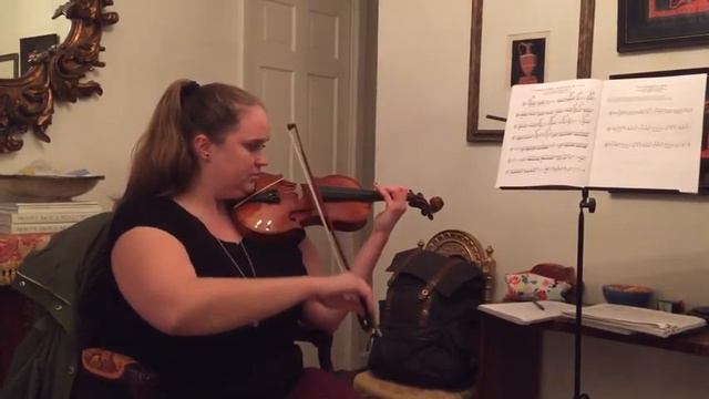 D Minor Scale & Arpeggio Nov 4th