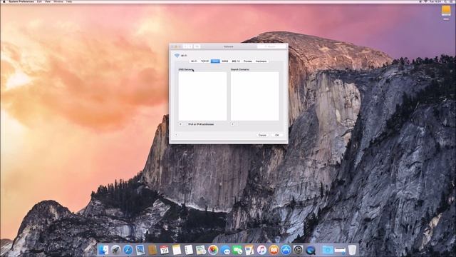 NoAd - Change DNS settings on MAC/OSX