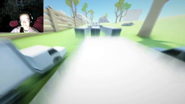 Играю в игру под названием Clustertruck