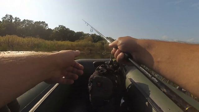 И так бывает! Рыбалка на спиннинг в новом месте!