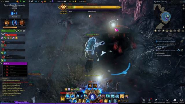 Lost Ark DPS Paladin Normal Valtan Gate 1 & 2 Solo Bus