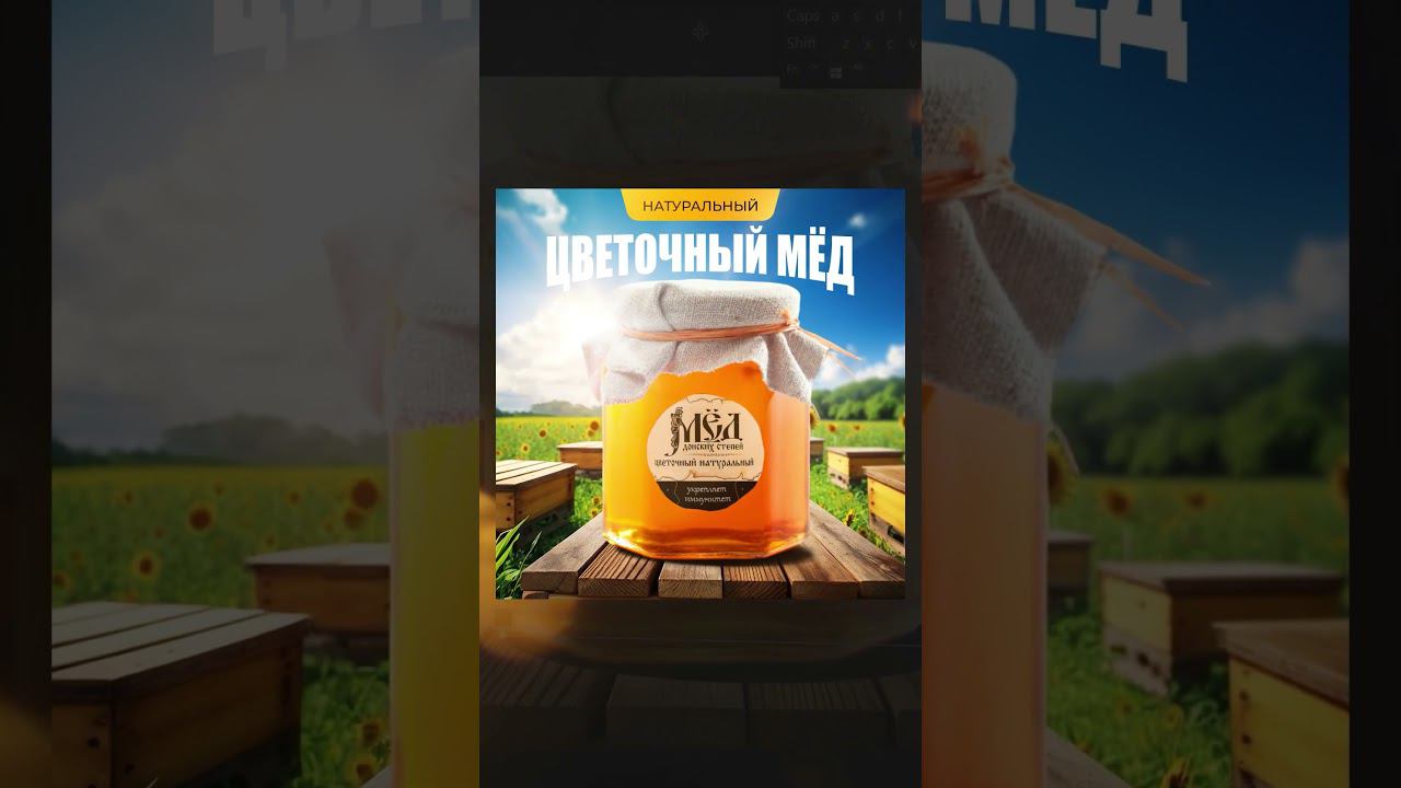 Процесс создания дизайна карточки товара #shorts  #дизайнмаркетплейсов