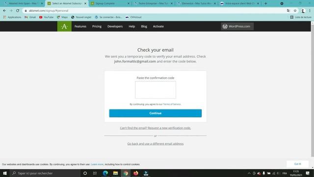 Tuto Wordpress : Activer A.Kis.met Antispam Sur Un Blog Wordpress