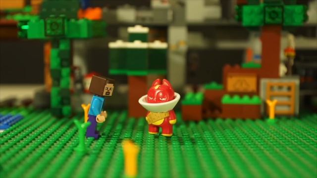 БОРЬКА УТОНУЛ  ? Лего НУБик Майнкрафт - LEGO Minecraft FNAF