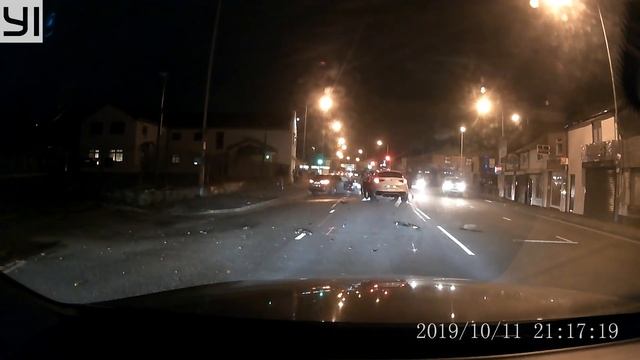 Audi RS3 Vs Alfa  Romeo Stelvio Quadrifoglio Crash