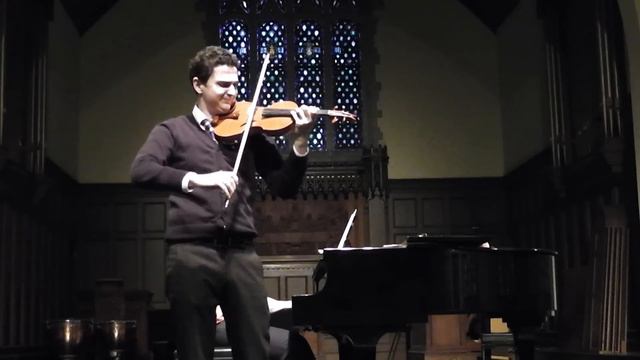 Sarasate: Carmen Fantasy Played On A Lightweight Violin By Joseph Curtin
